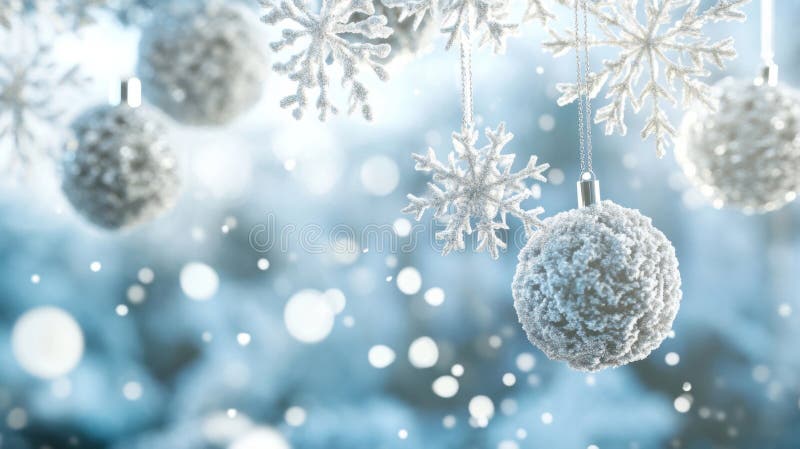 Cybermontagsrabatte mit schneebedeckter Dekoration lizenzfreie abbildung