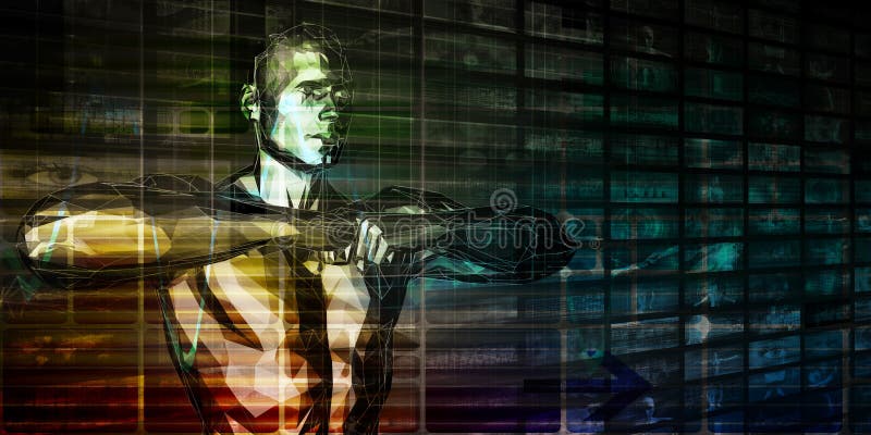 Cybernetic Implant vector illustration