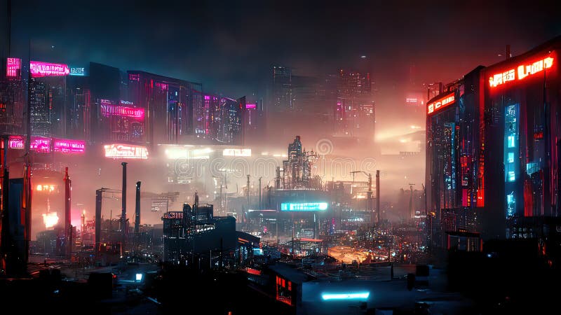 Night Artwork Futuristic City Cyberpunk Wallpaper Preview0.Jpg