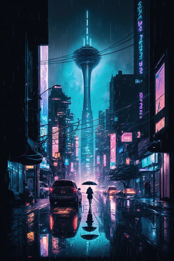 cyberpunk iphone or android wallpaper  Cityscape, Cyberpunk city,  Futuristic city