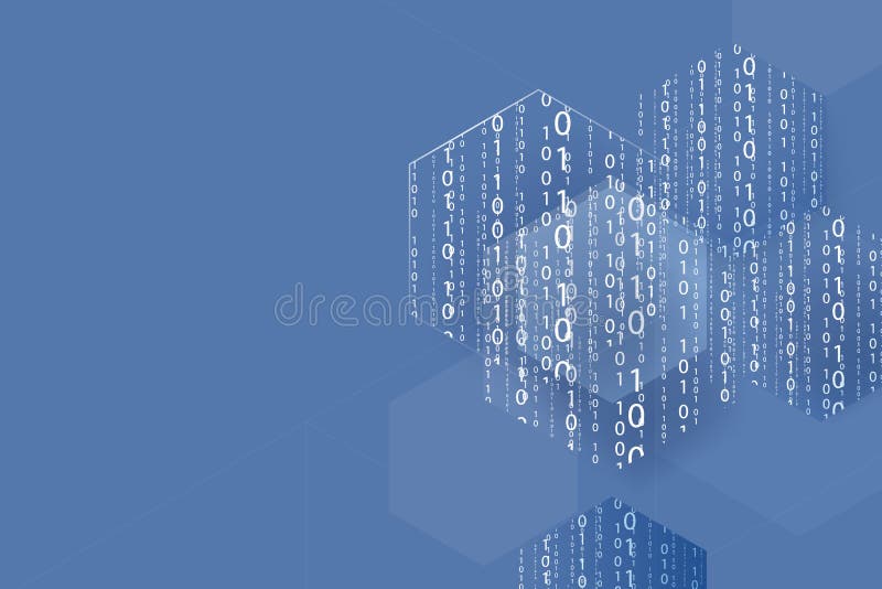 Cybersecurity and information or network protection, information. Abstract data server internet technology. Vector illustration stock illustration