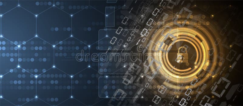 Cybersecurity και πληροφορίες ή προστασία δικτύων μελλοντική τεχνολογία ελεύθερη απεικόνιση δικαιώματος Cybersecurity και πληροφορίες ή προστασία δικτύων μελλοντική τεχνολογία ελεύθερη απεικόνιση δικαιώματος