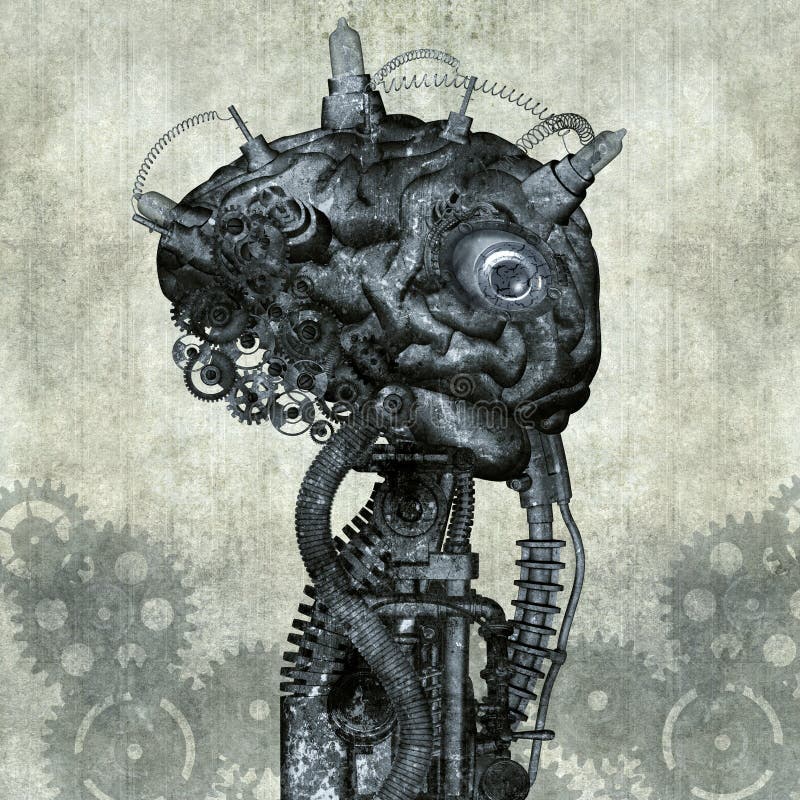 Cyborg vector illustratie Cyborg vector illustratie