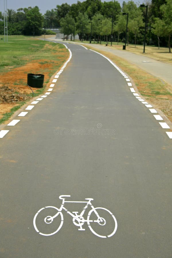 Cyclelane sign on tarmac