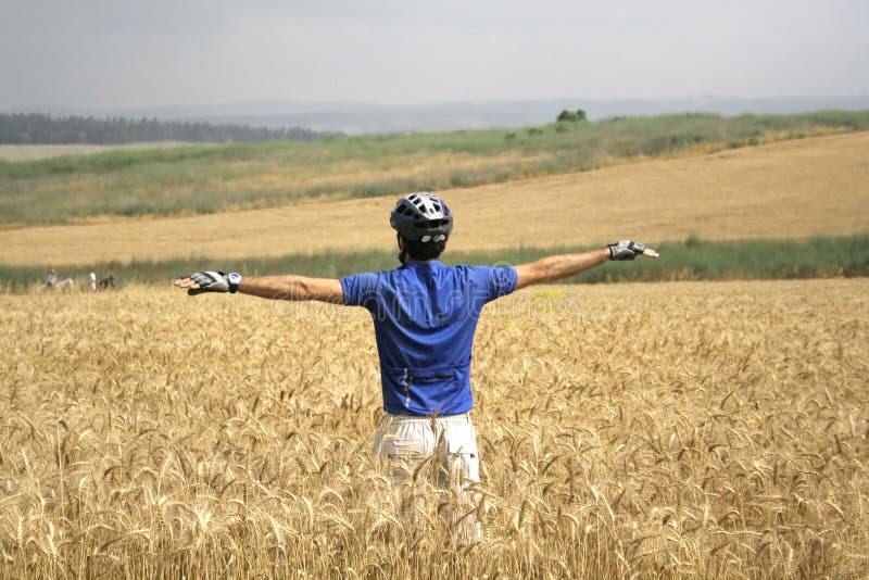 Standing pedalling hi-res stock photography and images - Alamy