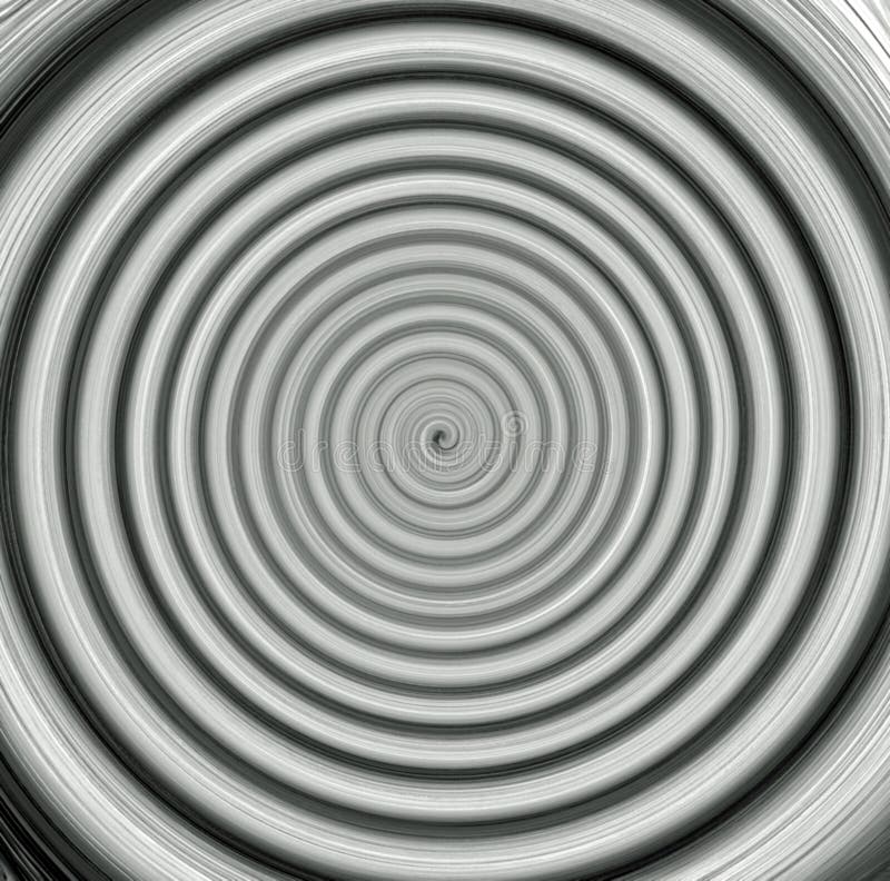 Cyfrowego obrazu Mrocznej strefy Abstrakcjonistyczny Czarny I Biały tło