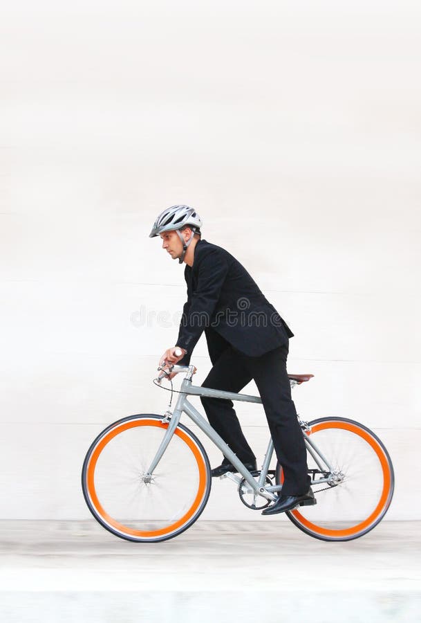 cykelaffärsman royaltyfria foton cykelaffärsman royaltyfria foton