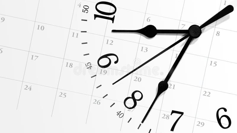 Cykota kalendarzowy zegarowy czas
