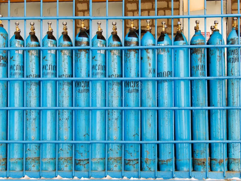Cylinder oxygen medical royalty free stock photography Cylinder oxygen medical royalty free stock photography