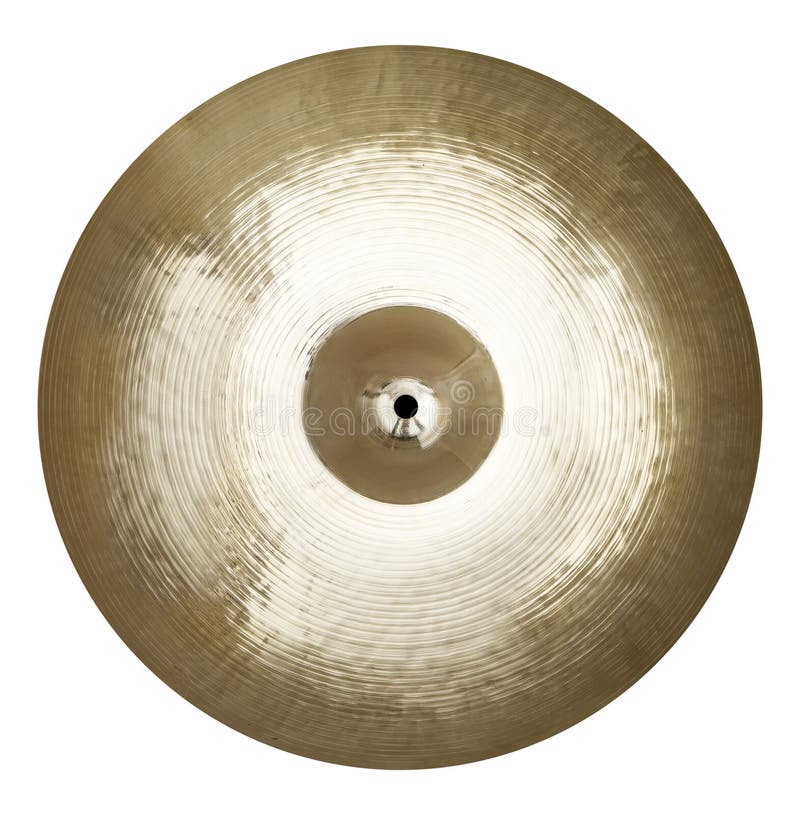 Detail of the old cymbal stock photo. Image of metal 127404322