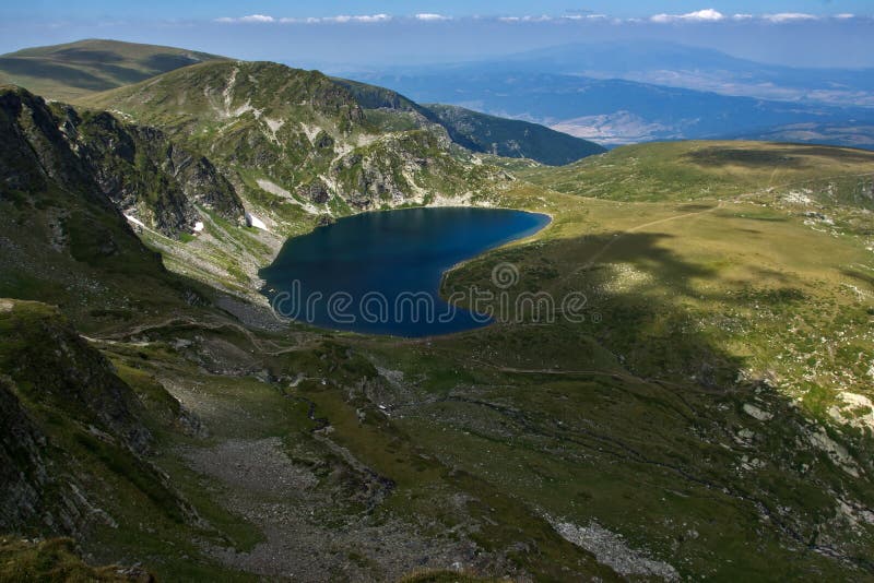Cynaderki Siedem Rila jezior, Rila góra fotografia stock Cynaderki Siedem Rila jezior, Rila góra fotografia stock