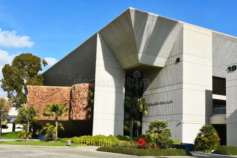 CYPRESS, CALIFORNIA 28 DEC 2022 College Complex on the Campus of