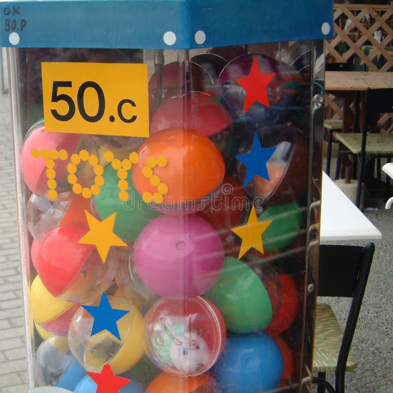 Toys Vending machine royalty free stock images
