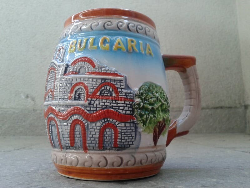 Cyprus mug stock image. Image of tableware, souvenir 42714579