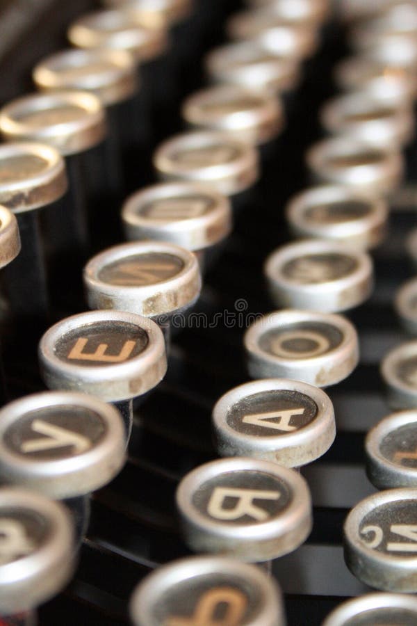 Cyrillic typewriter keys