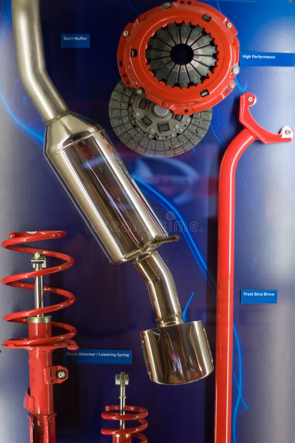 Części samochodowe obrazy stock
