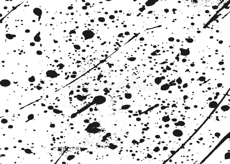 Czarna monochromatyczna farba lub atrament zaplamiamy grunge tło Tekstura wektor Pył narzuty cierpienia adra Czarny splatter royalty ilustracja Czarna monochromatyczna farba lub atrament zaplamiamy grunge tło Tekstura wektor Pył narzuty cierpienia adra Czarny splatter royalty ilustracja