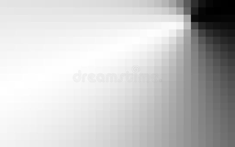 Czarny i biały pixelatied tło Pixelation ilustracji Czarny i biały pixelatied tło Pixelation ilustracji