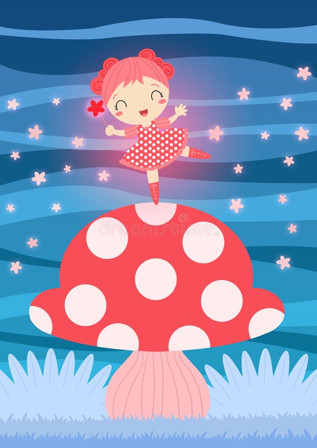 czarodziejek menchie ilustracja wektor czarodziejek menchie ilustracja wektor