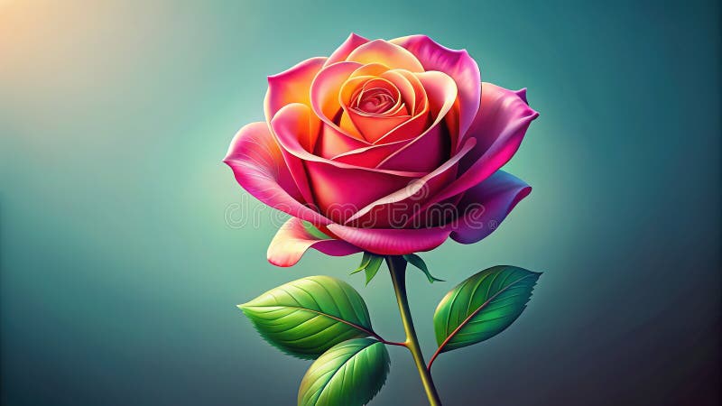 Czarujący rysunek Rose Ilustracja A VintageInspired Floral Design for Cards Plations and More ilustracji
