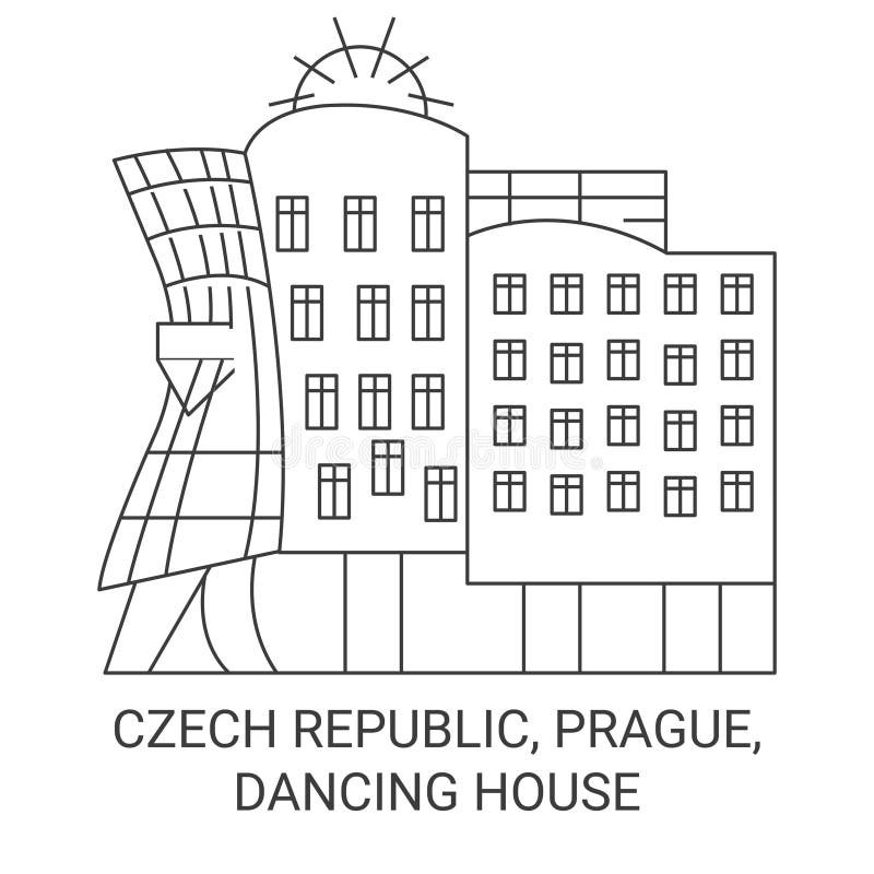 Dancing house frank gehry Stock Vector Images - Alamy