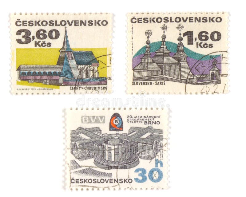 Czechoslovakia old stamps