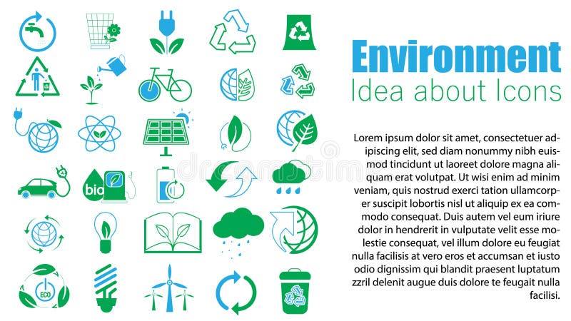 Czer? obdziera eco ikony ilustracji Czer? obdziera eco ikony ilustracji