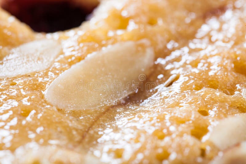 Czereśniowy Bakewell tarta zdjęcia stock