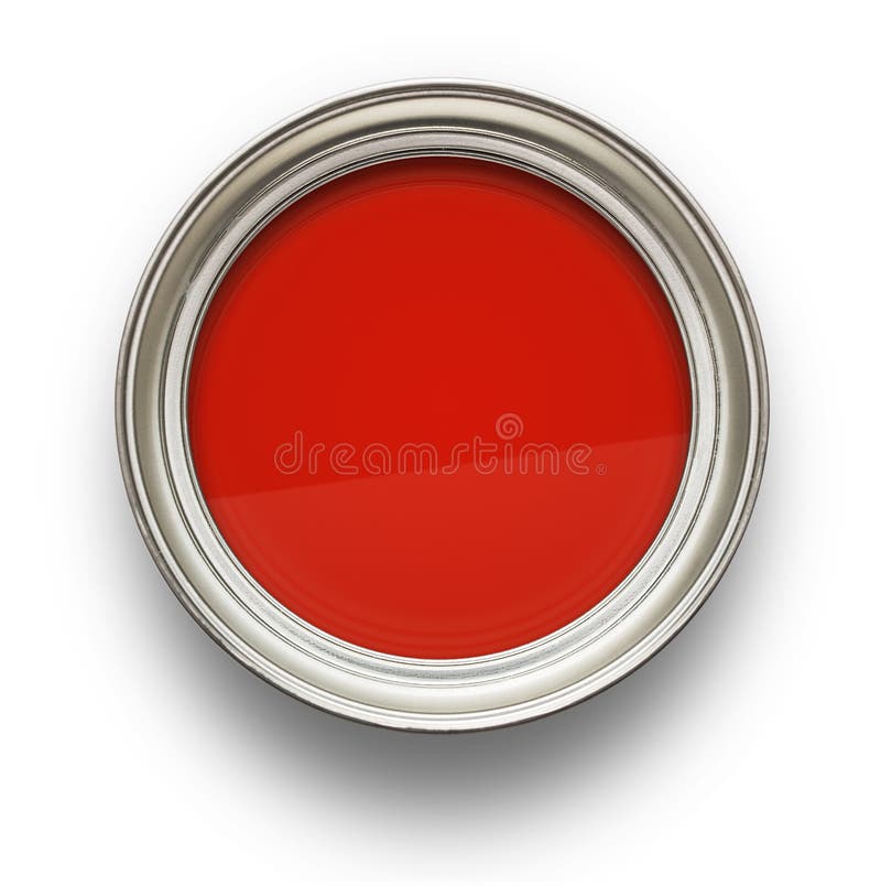 Czerwona farba obraz stock Czerwona farba obraz stock