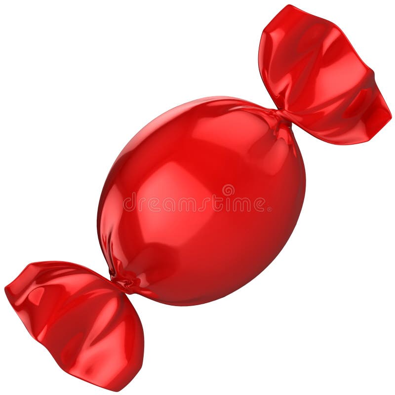 Czerwony cukierek ilustracji Czerwony cukierek ilustracji