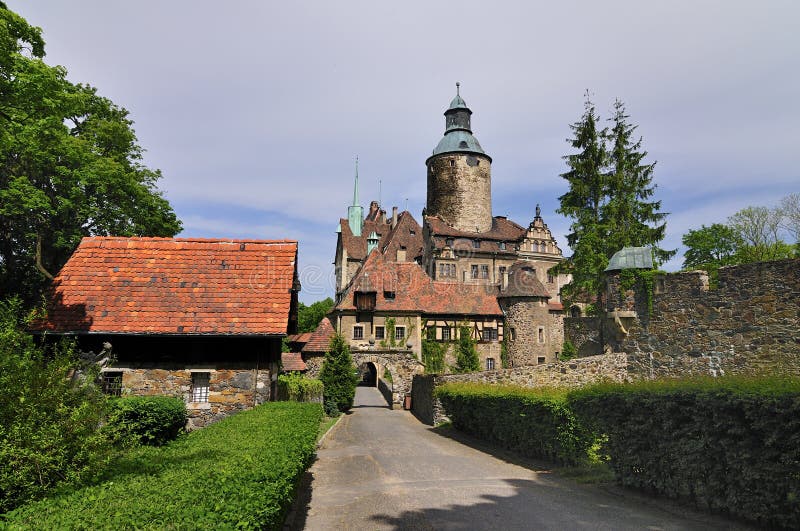 Czocha Castle stock photo. Image of castle, architecture 9375518