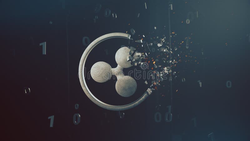 Czochry cryptocurrency logo 3d ilustracja ilustracji Czochry cryptocurrency logo 3d ilustracja ilustracji