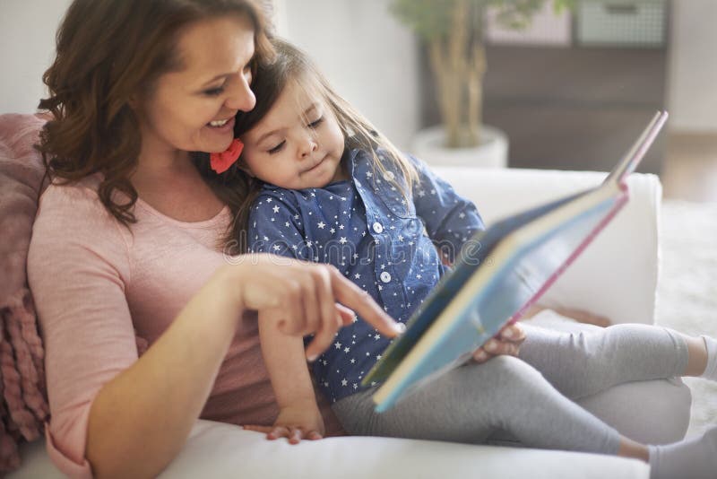 Reading books with mommy makes me happier. Reading books with mommy makes me happier