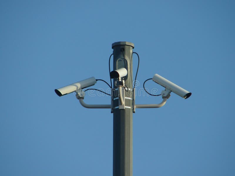 Street surveillance cameras. Street surveillance cameras