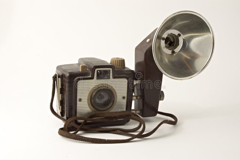 Cámara antigua del brownie fotografía de archivo libre de regalías Cámara antigua del brownie fotografía de archivo libre de regalías