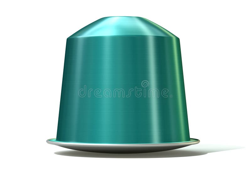 Cápsula do café do café ilustração stock