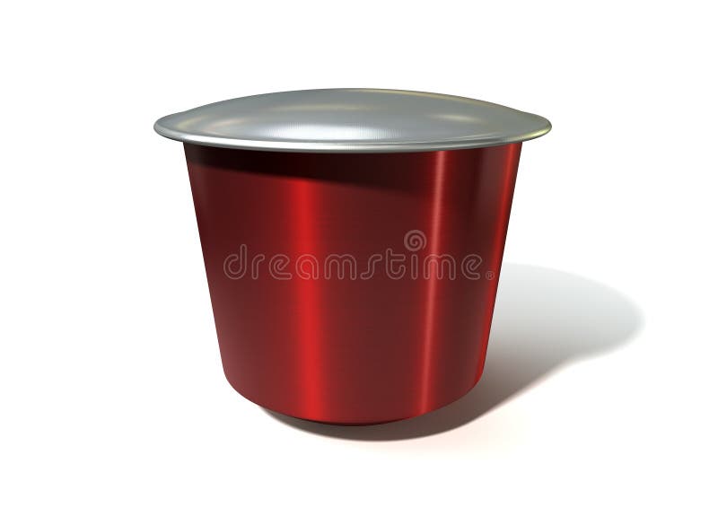 Cápsula de Café Expresso ilustração royalty free