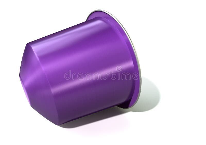 Cápsula de café Expresso ilustração stock