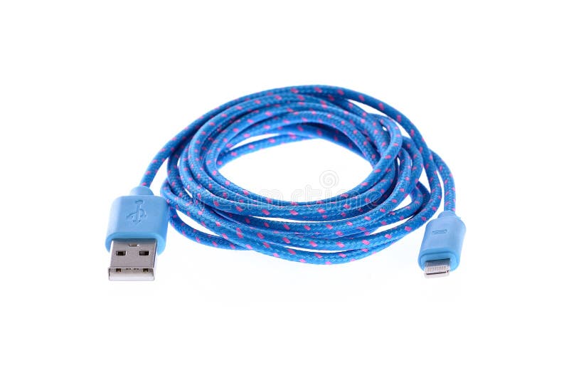 Câble d'USB image stock Câble d'USB image stock