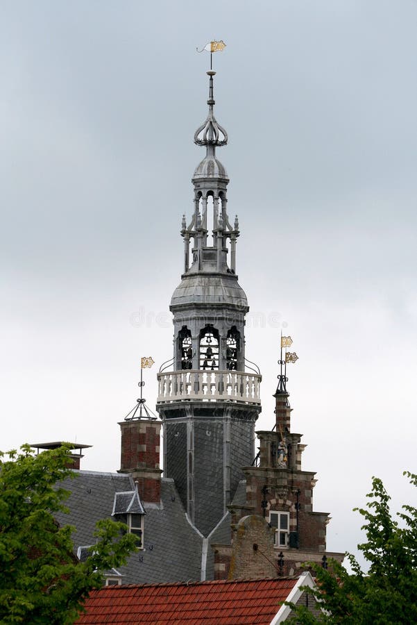 Câmara municipal de Franeker foto de stock royalty free