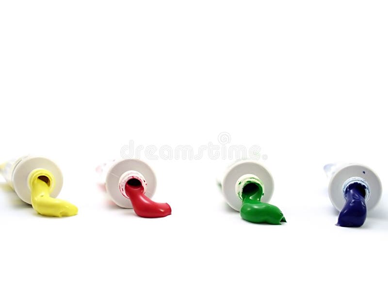 Câmaras de ar do Tempera fotos de stock Câmaras de ar do Tempera fotos de stock