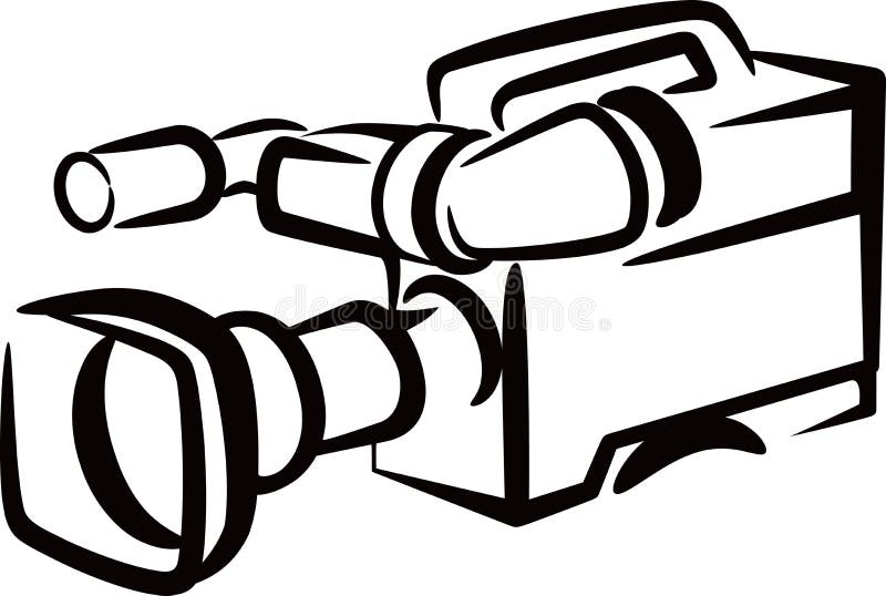 Câmera ilustração stock Câmera ilustração stock