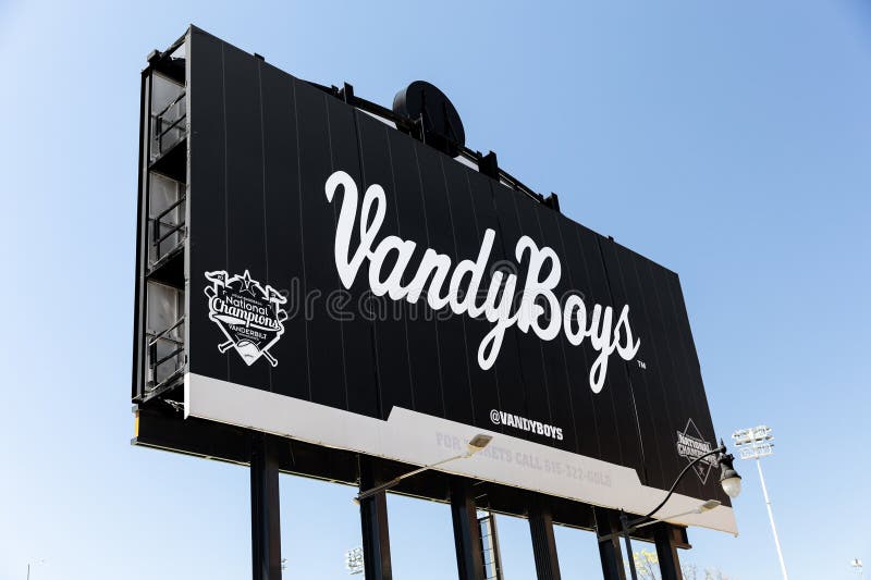 Câmpul Hawkins de la Universitatea Vanderbilt din Nashville TN. stock images