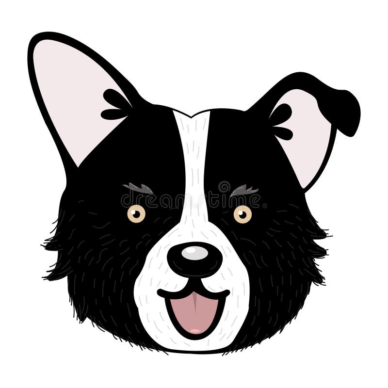 Cão de filhote de cachorro bonito dos desenhos animados ilustração royalty free Cão de filhote de cachorro bonito dos desenhos animados ilustração royalty free