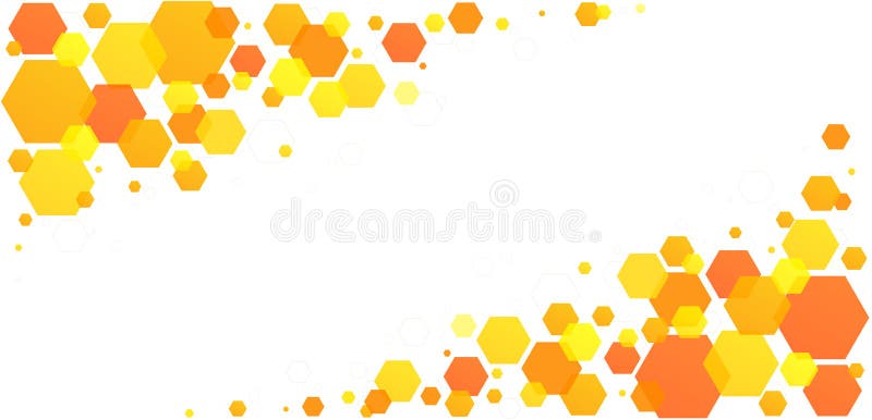 Células de abejas hexagonales de abeja de abeja de abeja Patrón geométrico abstracto amarillo-anaranjado de las células de colmen libre illustration Células de abejas hexagonales de abeja de abeja de abeja Patrón geométrico abstracto amarillo-anaranjado de las células de colmen libre illustration
