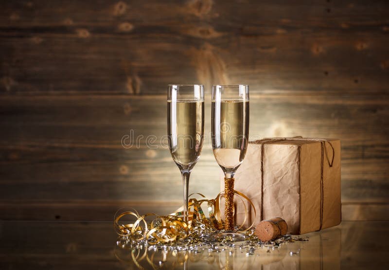 Célébration de nouvelle année et de Noël images stock Célébration de nouvelle année et de Noël images stock