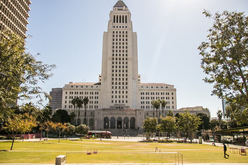 Céntrico ayuntamiento Los Ángeles