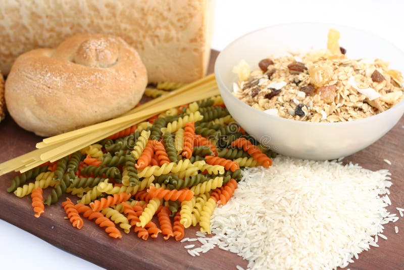 Céréale de pain de riz de pâtes photographie stock Céréale de pain de riz de pâtes photographie stock