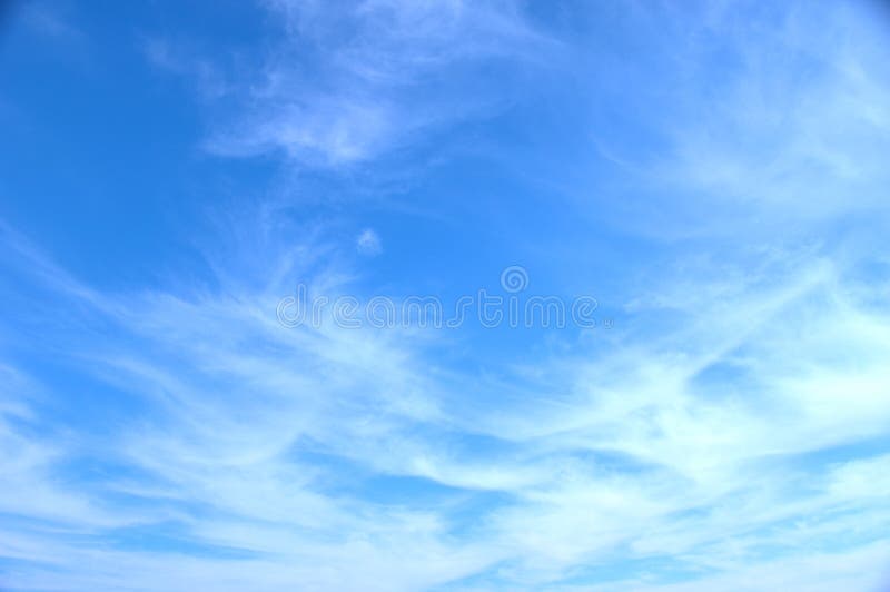 Céu Azul 596 fotografia de stock