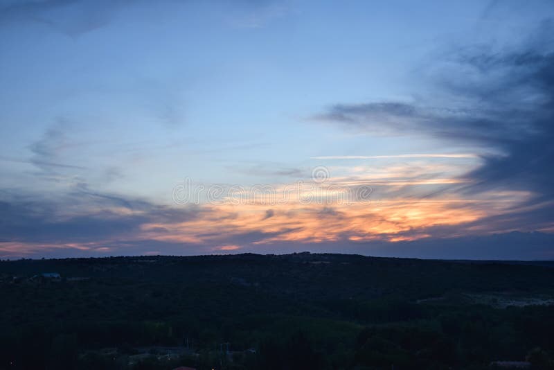 Céu colorido foto de stock Céu colorido foto de stock